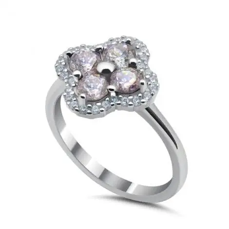 Кольцо декоративное из серебра