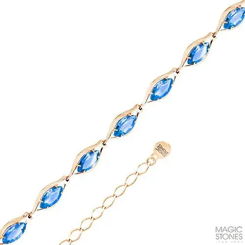 Браслет декоративный из красного золота