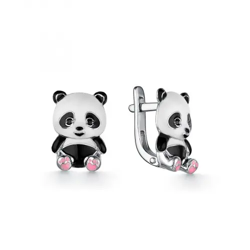 Серьги детские из серебра