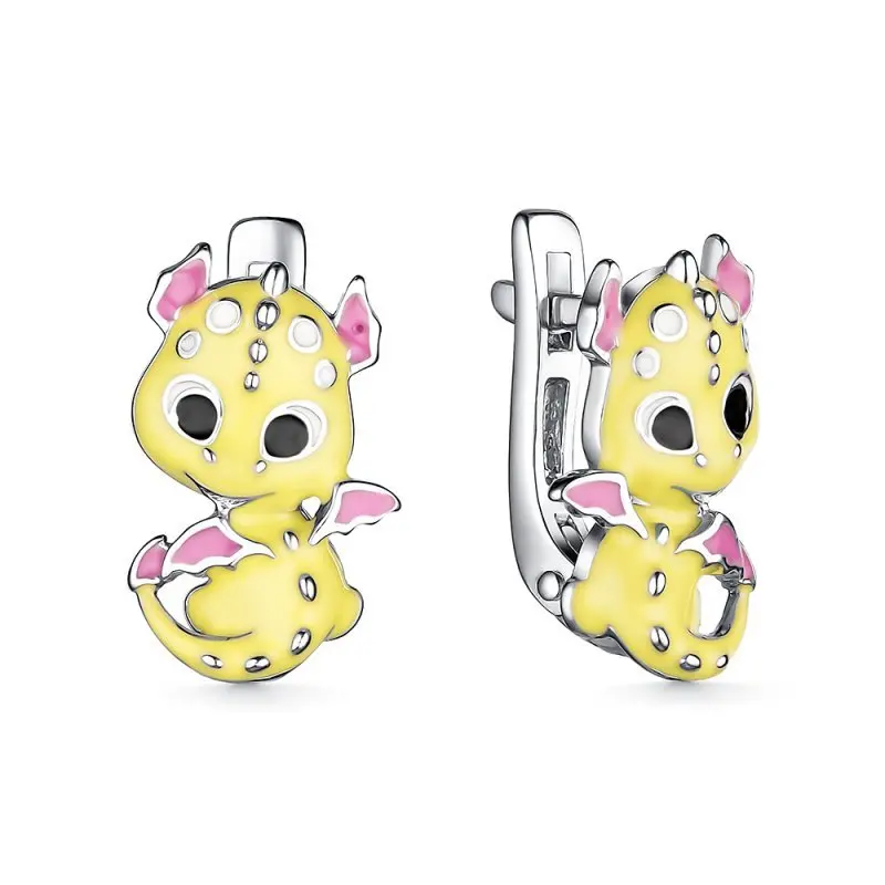 Серьги детские из серебра