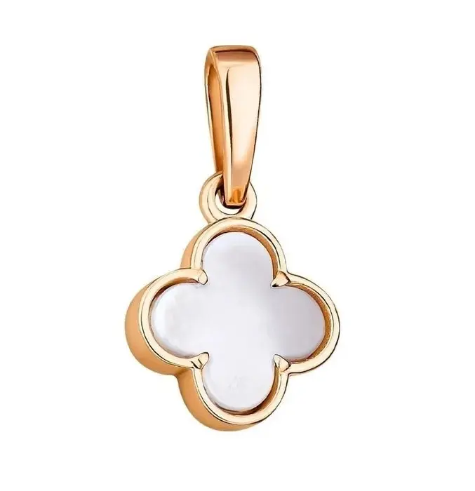 Подвеска декоративная из красного золота