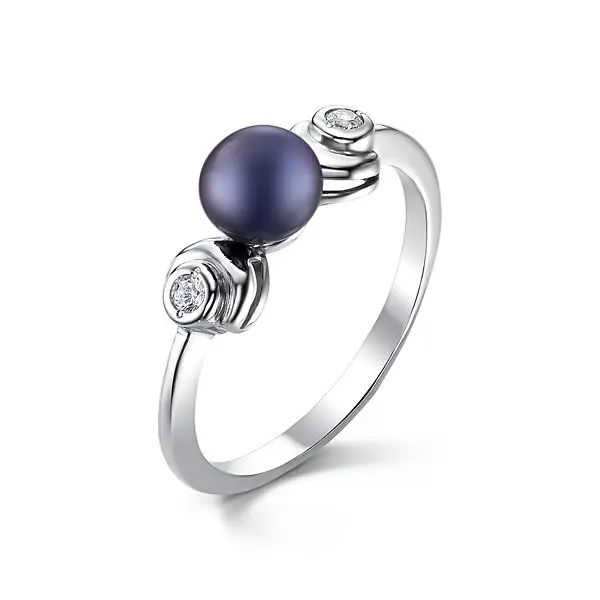 Кольцо декоративное из серебра