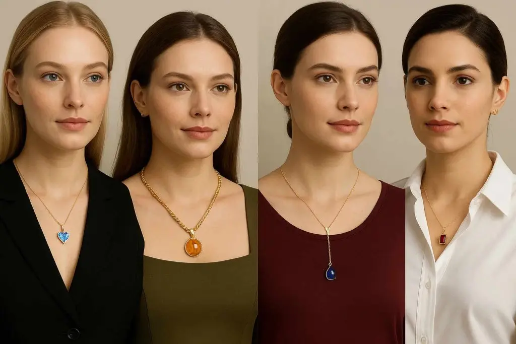 Золотая подвеска сердце с голубым топазом Золотая подвеска сердце с голубым топазом