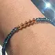 Браслет декоративный из красного золота