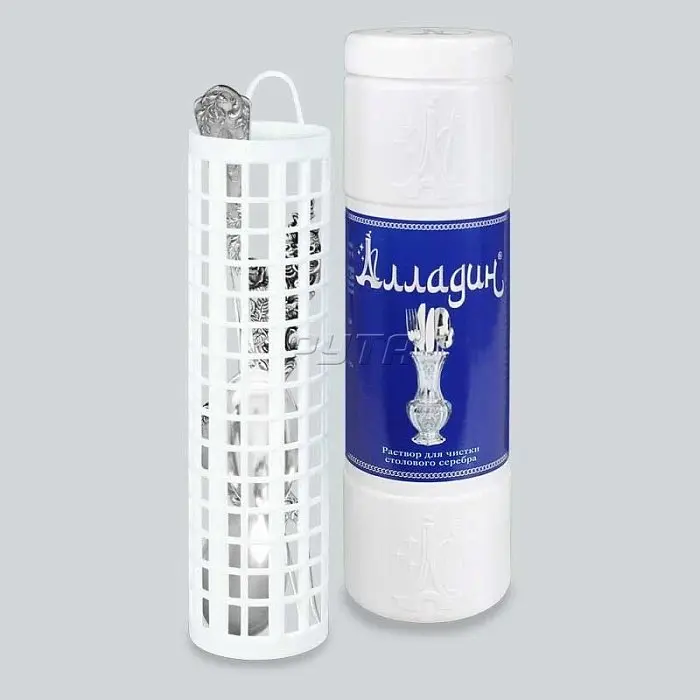 Раствор д/чистки стол.сер "АЛЛАДИН"(580 мл)
