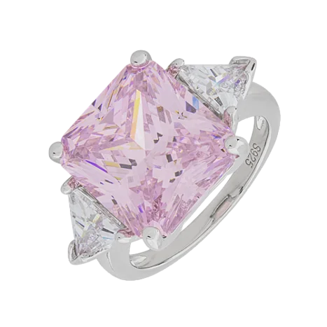 Кольцо декоративное из серебра