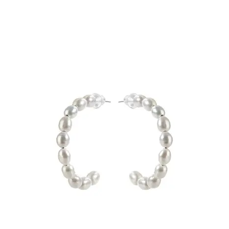 Серьги пуссеты из серебра