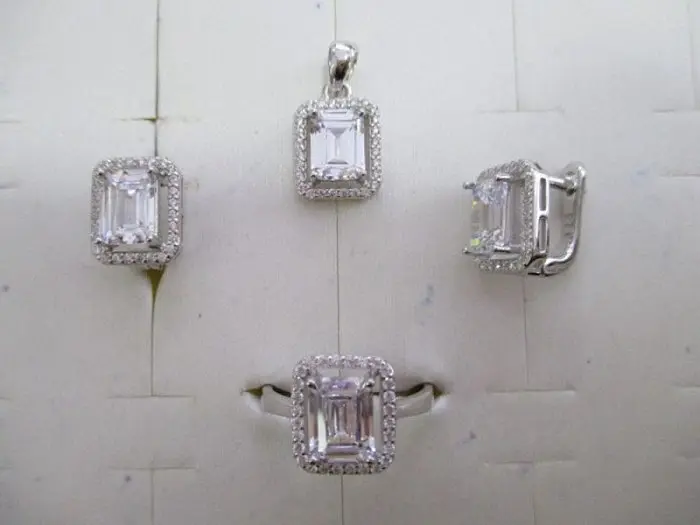 Подвеска декоративная из серебра