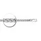 Браслет цепочный из серебра