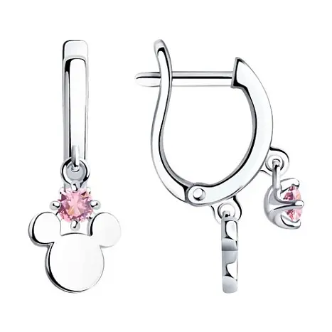 Серьги детские из серебра