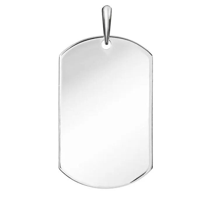 Подвеска декоративная из серебра