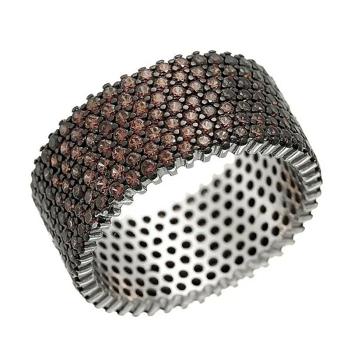 Кольцо декоративное из серебра