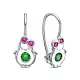 Серьги детские из серебра