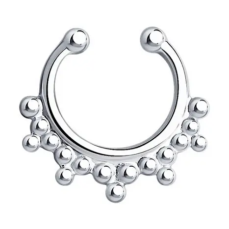 Пирсинг из серебра