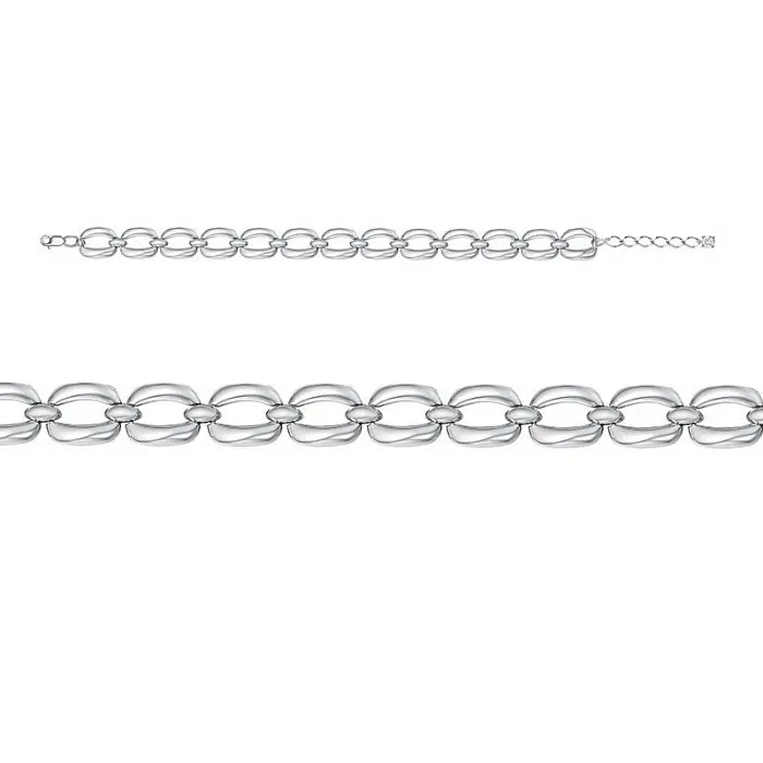 Браслет декоративный из серебра