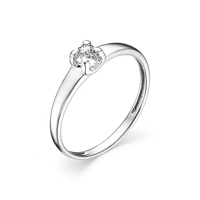 Кольцо декоративное из серебра