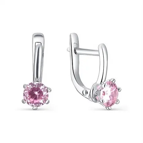 Серьги детские из серебра