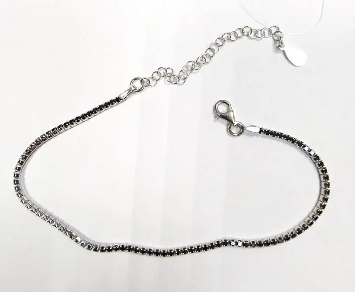 Браслет декоративный из серебра