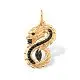 Подвеска декоративная из комбинированного золота