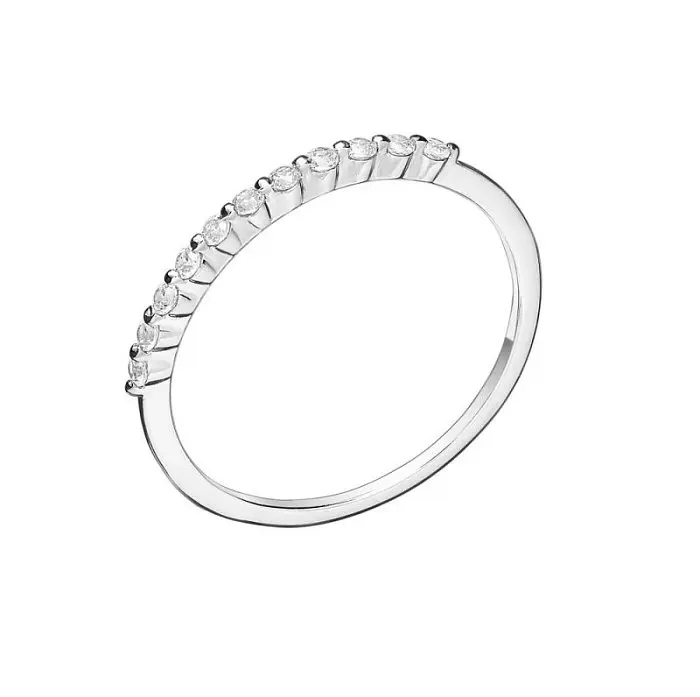 Кольцо декоративное из серебра