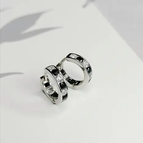 Серьги детские из серебра
