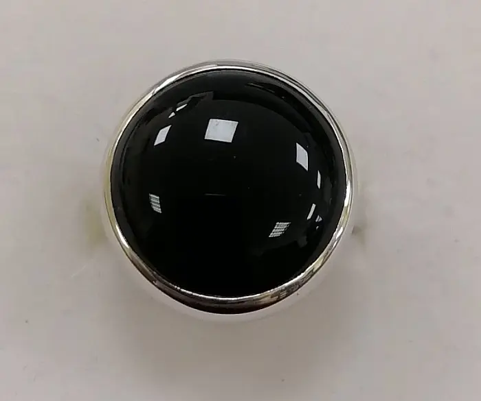Кольцо декоративное из серебра