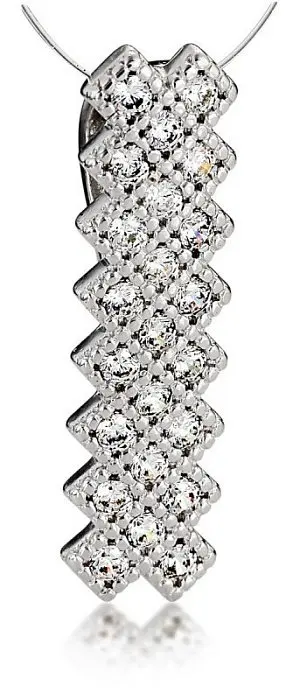 Подвеска декоративная из серебра