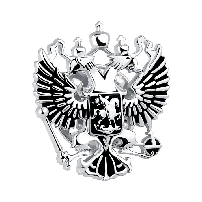 Значок из серебра Артикул: 63-76-0000-15509