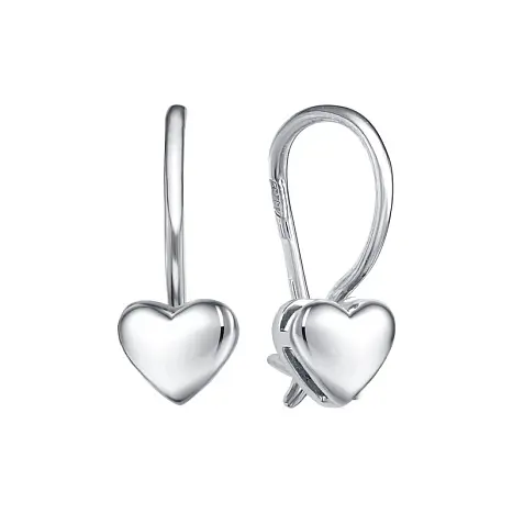 Серьги детские из серебра
