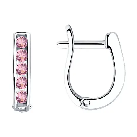 Серьги детские из серебра