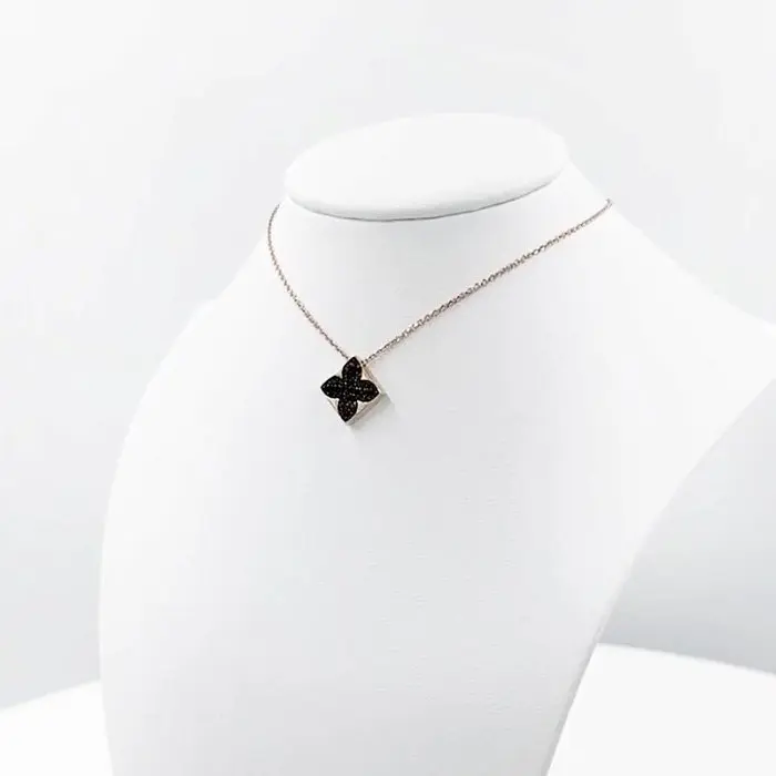 Цепь колье из красного золота вид 1