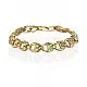 Браслет декоративный из желтого золота