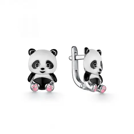 Серьги детские из серебра