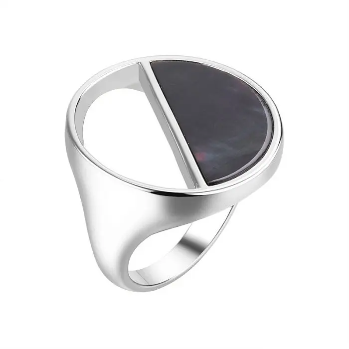 Кольцо декоративное из серебра