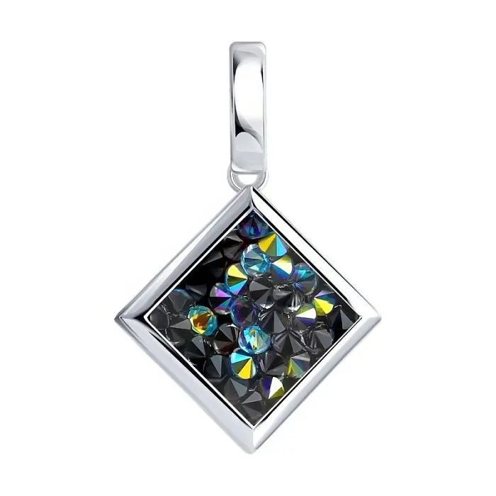 Подвеска декоративная из серебра