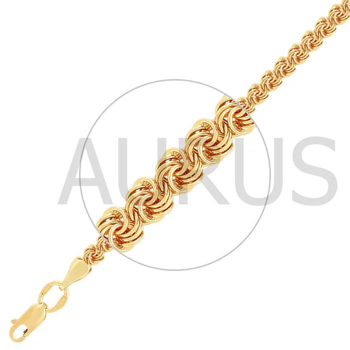 Цепь из красного золота вид 1