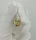 Серьги с английским замком из комбинированного золота
