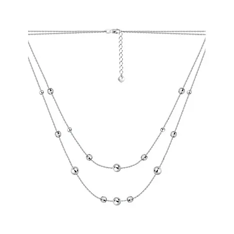 Цепь колье из серебра