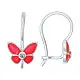 Серьги детские из серебра