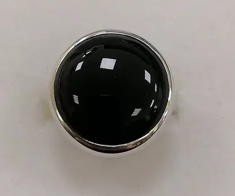 Кольцо декоративное из серебра