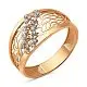 Кольцо декоративное из красного золота