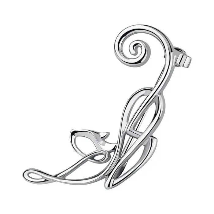 Брошь из серебра