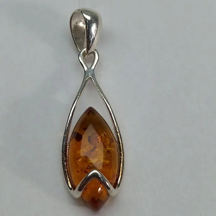 Подвеска декоративная из серебра