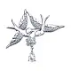 Брошь из серебра