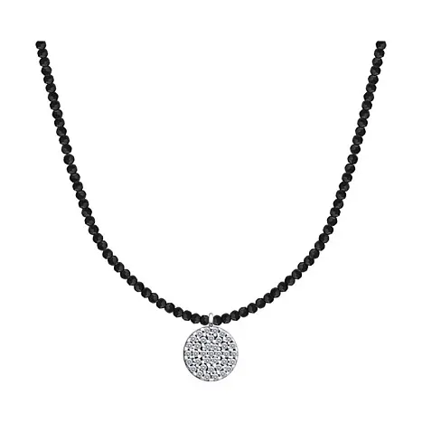 Цепь колье из серебра