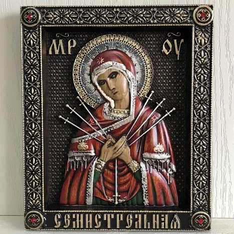 Икона"Семистрельная"1.15.12.5