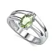 Кольцо декоративное из серебра