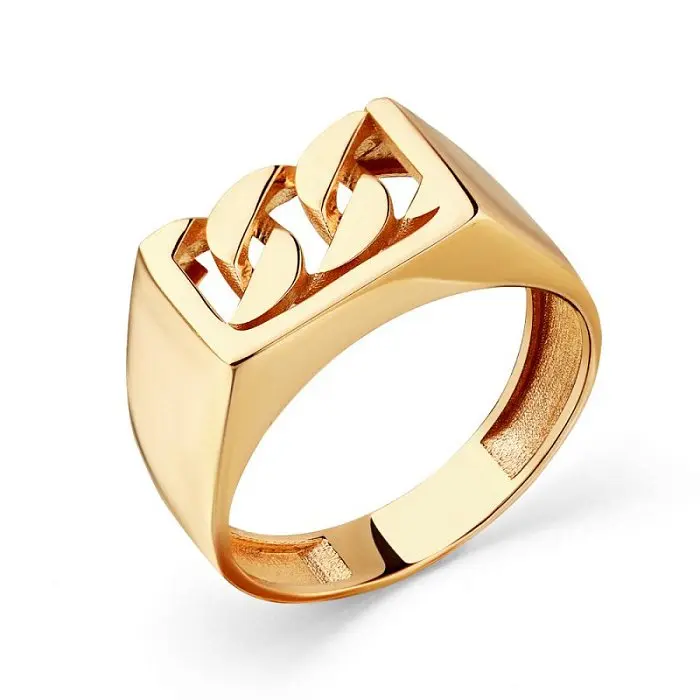 Печатка из красного золота