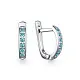 Серьги детские из серебра