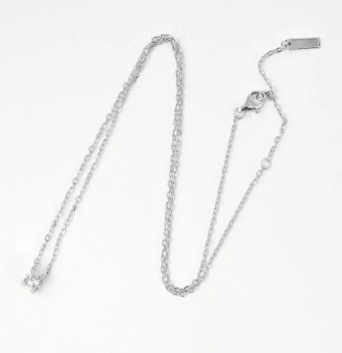 Цепь колье из серебра